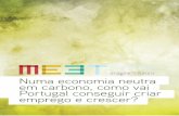 Numa economia neutra em carbono, como vai Portugal ... · Numa economia neutra em carbono, como vai Portugal conseguir criar emprego e crescer?