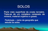 SOLOS - alfatoledo.com.bralfatoledo.com.br/site/prevestibular/uploads/rar/0f0c2649572337c... · Classificação dos solos • Quanto a origem: • Eluviais ou Zonais: Quando o solo