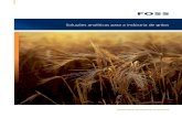 Soluções analíticas para a indústria de grãos · 2017-10-03 · e umidade em trigo e cevada, ... Grains: Trigo, trigo duro, cevada, milho, aveia, centeio, triticale, sorgo/milo,