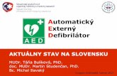 AED - aktuálny stav na Slovensku · EuReCa One (MUDr. Štefan Trenkler, PhD. Vyhne 2015, Dostálovy Dny Ostrava 2017, ... SZĽH–na extraligových štadiónoch 10 AED + 20 AED do