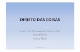 DIREITO DAS COISAS - Centro de Capacitação Profissionalsejatotal.com.br/TTI/vitor/DIREITO_COISAS_TOTAL.pdf · de veículo que, ao final do contrato, não o devolve. POSSE CLASSIFICAÇÃO
