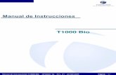 T1000 Bio - Relojes de control de asistencia, reloj de ... T1000 Bio ESP - Rev04 - MP 06001-02.pdf · Índice Manual de Instrucciones T1000 Bio - MP06001-02 – Rev. 04 - 26/08/2009