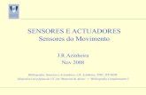 SENSORES E ACTUADORES Sensores do Movimento · Sensores e Actuadores 14 Sensores capacitivos • Princípio físico: ... Sensores de proximidade sensores indutivos Comentários: +