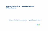CA ARCserve Backup per Windows Backup per NetWareAgent for Open Files di CA ARCserve® Backup per WindowsAgent for Open Files di CA ARCserve ...
