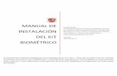 Manual de Instalación del kit biométricounioncolegiadadelnotariadocolombiano.com/sitio/sites/default/files... · instalaciÓn java 53 condiciones y preparaciÓn para la instalaciÓn