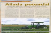 F I Aliada potencial - Agricultura de Precisãoagriculturadeprecisao.org.br/upimg/publicacoes/pub_aliada... · Ela é o resultado final do pro-cesso produtivo, o qual se deseja otimizar,