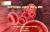 SISTEMA ABO, Rh e MN · o de outra, descobrindo o primeiro e mais importante sistema de grupo sanguíneo existente no ... SISTEMA ABO e Rh Antígenos e Anticorpos Author: luiz_rosa