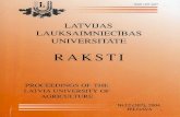 Latvijas Lauksaimniecības universitātes raksti nr. 12 (307 ...llufb.llu.lv/proceedings/n12/llu-raksti-nr12.pdf · LLU Raksti (Proceedings of the Latvia University of Agriculture)