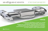DESIGNER - metropolsoft.com · Güçlü Sketch Edgecam Designer'ın sketch yetenekleri, serbest biçimi girdiyi kullanarak iki boyutlu şekillerin oluşturulmasını sağlar.