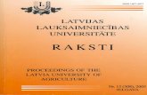 Latvijas Lauksaimniecības universitātes raksti nr. 13 (308 ...llufb.llu.lv/proceedings/n13/llu-raksti-nr13.pdf · 2 LLU Raksti 13 (308), 2005; 1-9 Minētās starptautiskās augu