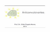 Prof. Dr. Gilda Ângela Neves 2015 - icb.ufrj.br · Absorção errática Fosfenitoína ... - Fármacos Adjuvantes - Felbamato Anemia aplásica, hepatotoxicidade Gabapentina Alterações