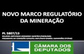 NOVO MARCO REGULATÓRIO DA MINERAÇÃO · Proposta de equiparação dos direitos minerários a direitos reais; ... Slide 1 Author: Mariane Andreia Cardoso dos Santos Created Date:
