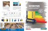 Rotor Plus - metalplan.com.brmetalplan.com.br/wp-content/uploads/2018/03/catalogo-rotor-plus.pdf · qualquer compressor de pistão Para a mesma ... ao longo de 48 mil horas de operação
