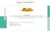 LTCAT - sasmet.com.br · 2 LTCAT – Laudo Técnico das Condições Ambientais do Trabalho MAIO/2015 2. OBJETIVO O LTCAT tem por finalidade cumprir as exigências da legislação