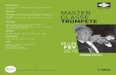 desdobravel CapamasterTrompete - pt.yamaha.com · OCUPOU o cargo de trompete solo na Orquestra Nacional de Lyon. Gracas à sua personalidade forte, pujante e genero-