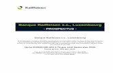 Banque Raiffeisen s.c., Luxembourg · Banque Raiffeisen s.c., Luxembourg - PROSPECTUS - Banque Raiffeisen s.c., Luxembourg (a cooperative company (société coopérative) incorporated