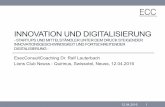 INNOVATION UND DIGITALISIERUNG - Dr. Ralf Lauterbach ... · Startup Incubator Business Angel HTGF Investor NRW-Bank Corporate Incubation Mobile ... (e/mCommerce) Stationär Handelskanal