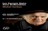 Les Cornets Noirs Coro Gulbenkian Michel Corboz · versões do Magnificat permitem escolher entre uma composição mais grandiosa (a sete vozes e seis instrumentos) e outra menos
