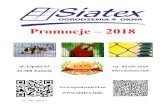 Promocje – 2018 - ogrodzenia24.eu · Ilość przetłoczeń ( V ) 2 2 3 3 Cena za panel 49,00 zł 49,00 zł 59,00 zł 59,00 zł ...