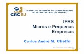 IFRS PME`s v. curso - webserver.crcrj.org.brwebserver.crcrj.org.br/APOSTILAS/A0894P0440.pdf · contabilidade financeira que regem a ... 2009: Edição da NBC TG 1000; Resolução