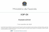 IGP-DI - fazenda.gov.br · Secretaria de Política Econômica Fonte: FGV Elaboração: SPE/MF 4 IGP Encadeado (Var. % mensal) IGP-10 IGP-M IGP-DI IGP-10 IGP-M IGP-DI