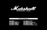 USER MANUAL - Marshall Headphones · fcc warning Any changes or modifications not expressly approved by the party responsible for compliance could void the user’s authority to operate