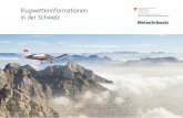 FW / DE / 5600 / 2015 Flugwetterinformationen in der Schweiz3).pdf · MET AR / TAF MET AR / TAF Gruppierung METAR Flughafen-Kurzzeichen Ausgabezeit AUTO Wind Sicht Wetter Wolken Temp.