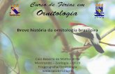 Breve história da ornitologia brasileira - caiobrito.com · Apresentação •Antilophia bokermanni Coelho & Silva, 1998 - Werner C. A. Bokermann: Descreveu 68 novas espécies de