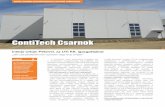 ContiTech Csarnok - lindab.com · A ContiTech Fluid Automotive Hungária Kft, a Continental magyarországi leányvállalata két ütemben összesen 3500m² csarnokot épít meglévő