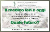 Presentazione standard di PowerPoint - Ordine Medici Latina · Traumatologia Laureato c/o ... pediatrica: rinite allergica locale, una diagnosi possibile ...