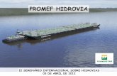 PROMEF HIDROVIA - portal.antaq.gov.brportal.antaq.gov.br/wp-content/uploads/2016/12/Transporte-de-etanol... · Projeto de logística integrada 5. O projeto do estaleiro 6. O PROMEF