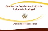 Câmara do Comércio e Indústria Indonésia Portugaltecempreende.anje.pt/system/files/items/142/original/Apresentacao... · PORTUGAL: É uma ... Comércio Internacional Relações