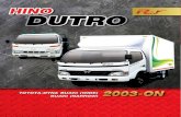 HINO-DUTRO -  · hino-dutro euro 3 (หัวแคบ) hino-dutro euro 2 (หัวกว้าง) 47r. 124 hino-dutro du12-05-008-ln/rn เปลือกประตู ซ้าย/ขวา