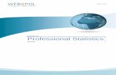 Professional Statistics - Webropol · 2 1. MITEN PÄÄSET ALKUUN 1.1. Systeemivaatimukset Professional Statistics (PS) on Java-pohjainen kuten monet muutkin Internet sovellukset.