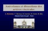 Anévrismes et dissections des artères viscéralespe.sfrnet.org/Data/ModuleConsultationPoster/pdf/2006/1/43344ff5-cd... · dissections des artères viscérales (TC, AMS et leurs