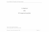 Lógica de Programação - professores.dcc.ufla.brprofessores.dcc.ufla.br/~monserrat/download/logica.pdf · Curso Básico de Lógica de Programação ...