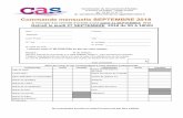 commande SEPTEMBRE 2018 - cas-agglodijonnaise.fr · + inscrire votre n° de carte CAS au dos de votre chèque ... CAMPAGNE DE France, DANONE ... FLAN VANILLE CARAMEL 2 VACHES X 4