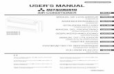 ORIGINAL INSTRUCTIONS USER’S MANUAL - mhi-mth.co.jp · manual del propietario acondicionador de aire gebruikershandleiding airconditioning manual do utilizador aparelho de ar condicionado