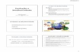 O Valor da Biodiversidade Evolução e biodiversidadelabs.icb.ufmg.br/lbem/aulas/grad/evol/aula16-evolbiodiv.pdf · ecossistema e informação (científica, ... Nomenclatura: Como