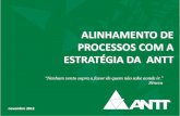 ALINHAMENTO DE PROCESSOS COM A ESTRATÉGIA DA …iprocess.com.br/wp-content/uploads/2012/11/ANTT-Alinhamento-de... · Após a definição da Cadeia de Valor foi necessário priorizar