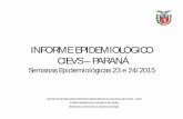 INFORME EPIDEMIOLÓGICO CIEVS – PARANÁ · Prudentópolis e de 1 caso em morcego hematófago no município de Araucária, referentes às semanas epidemiológicas conforme tabela