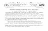 comisión del codex alimentarius - fao.org · Es necesario especificar los nombres botánicos de los diferentes tipos de ginseng en latín, porque existen por lo menos 20 especies.
