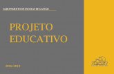 pROJETO eDUCATIVO - Agrupamento de Escolas de Gavião · O Agrupamento de Escolas de Gavião tem enquadrado a sua ação em processos de melhoria e inovação educativa, assumindo-se