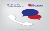 agenda telefonica reitoria · *Agenda atualizada em 23 de agosto de 2018. ... ASSESSORIA PEDAGÓGICA Curso de Bacharelado em Design 3131-1904 Curso de Engenharia Ambiental 3131-1905