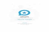 Utrum White Paper · Industri kriptokurensi secara resmi telah menjadi mainstream. Ini telah menyebabkan peningkatan jumlah peluang investasi di industri. Coinmarketcap.com mendaftar