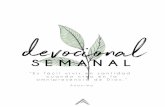 DEVOCIONAL SEMANA 3 - iglesiaintimidad.comiglesiaintimidad.com/wp-content/uploads/2017/10/devocional-semana... · devocional “Es fácil vivir en santidad ... Comparte el Evangelio