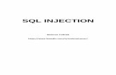 SQL INJECTION - web.bilecik.edu.trweb.bilecik.edu.tr/.../files/2018/06/Mehmet-TUNCER-Sql-injection.pdf · 1 SQL Injection Saldırılarına Giriş SQL Injection saldırısı, web uygulamalarının