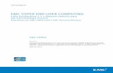 EMC VSPEX END-USER COMPUTING · Número de discos necessários para diferentes números de desktops virtuais ... VMware vSphere 5.1 para até 2.000 Desktops Virtuais. Público-alvo