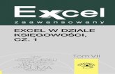 EXCEL W DZIALE KSIĘGOWOŚCI, CZ. 1 - Publio.pl · W księgowości Microsoft Excel jest bardzo popularnym narzędziem, po-nieważ oferuje wiele funkcji ułatwiających budżetowanie,