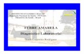 FEBRE AMARELA Diagnóstico Laboratorial - saude.pr.gov.br · FEBRE AMARELA Diagnóstico Laboratorial ... Faixa 8 (C6/36 infectadas) ... EXAME HISTOPATOLÓGICO IMUNOHISTOQUÍMICA Espécime